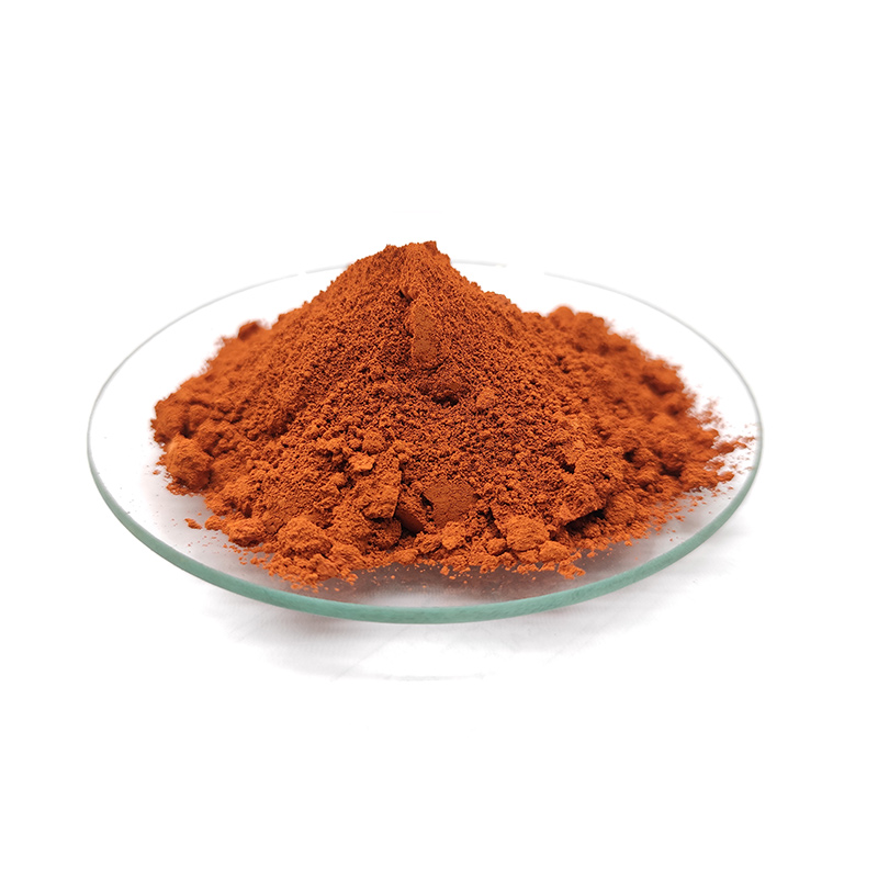 Synthetic orange iron oxide price , used for concrete bricks with inorganic pigment powder