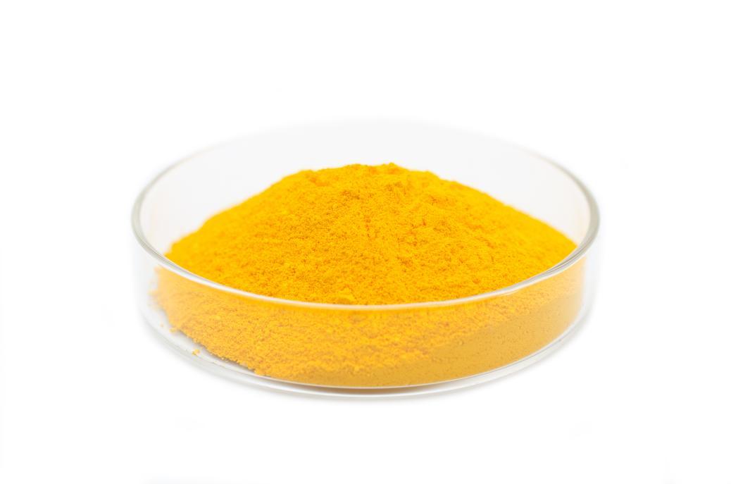 Application and preparation of iron oxide yellow