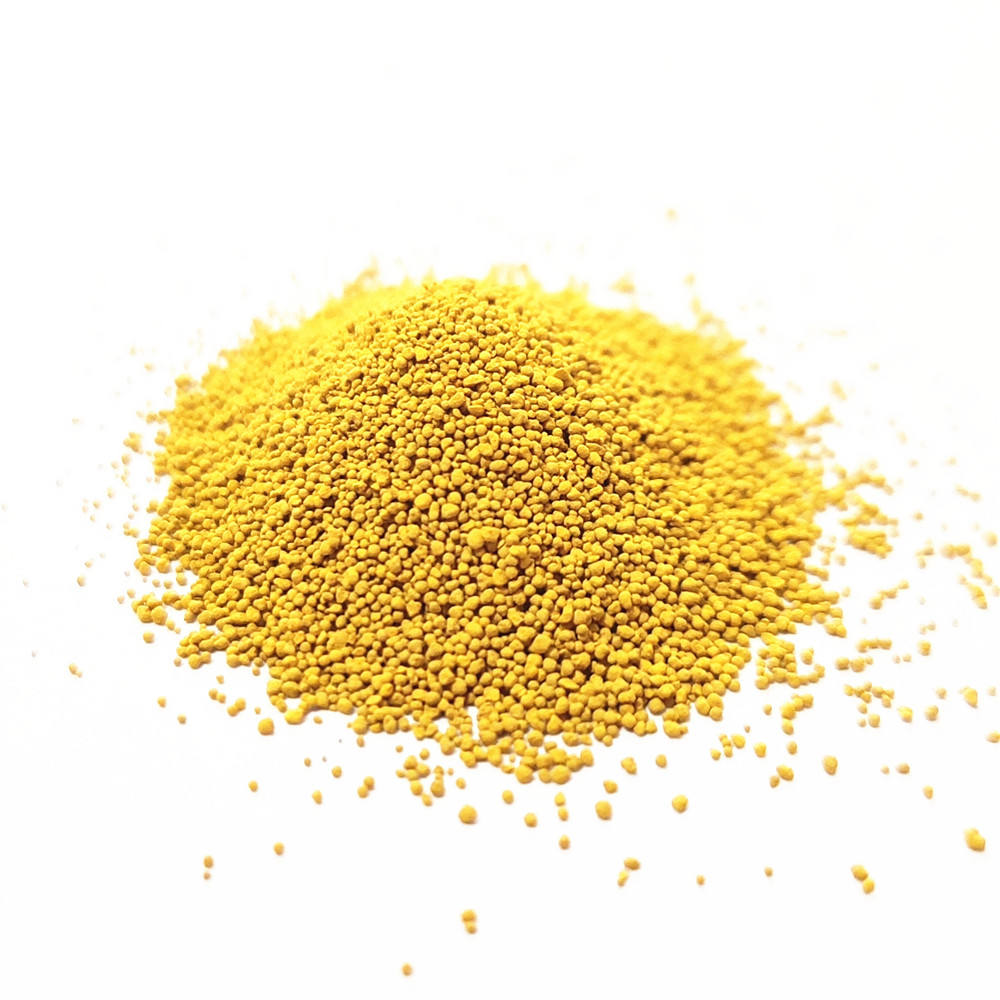 Granular Iron Oxide Pigment Ferric Oxide Yellow Granules for Concrete